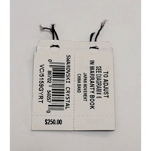 Vince Camuto Swarovski Crystal Bracelet Watch Silver-Tone Women’s Multi-Function - Picture 13 of 14